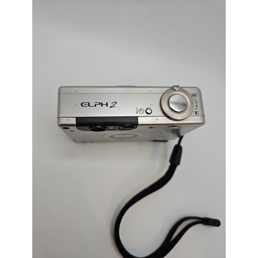 Canon ELPH 2 Point & Shoot Film Camera - Silver  Broken / Not Tested / For Parts - Picture 3 of 8
